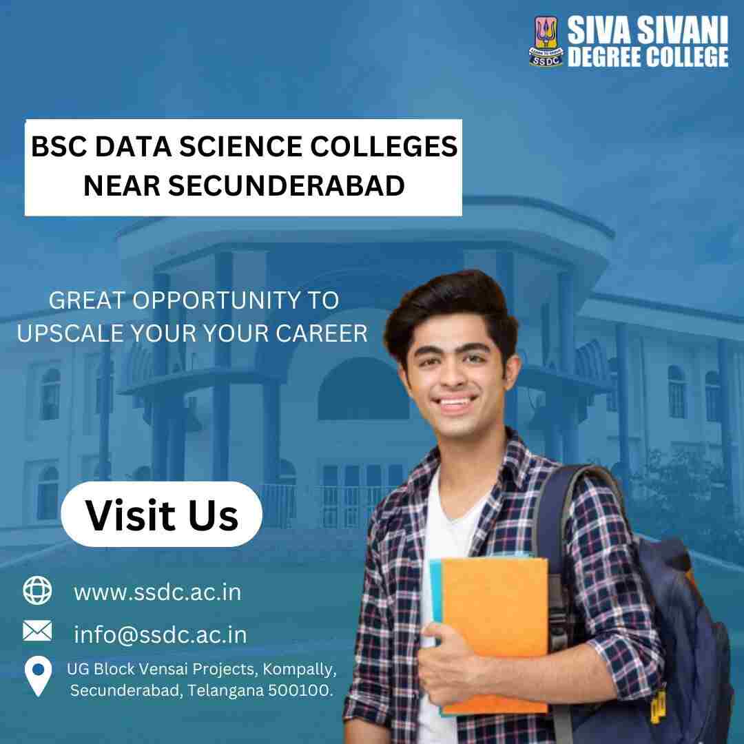 BSc data science colleges near Secunderabad|9848938811|SSDC